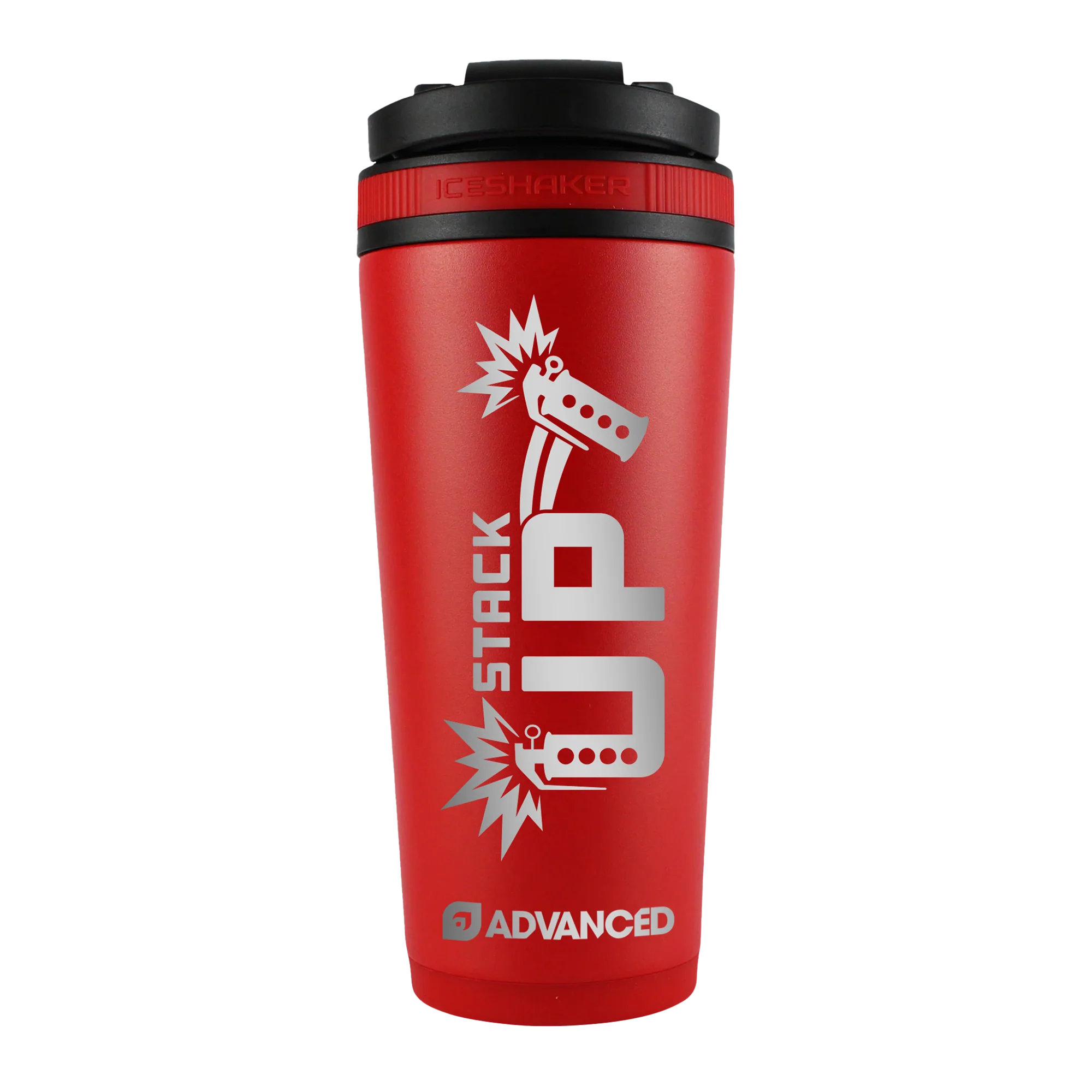 ADV x Stack Up Red Ice Shaker Premium 26oz Shaker