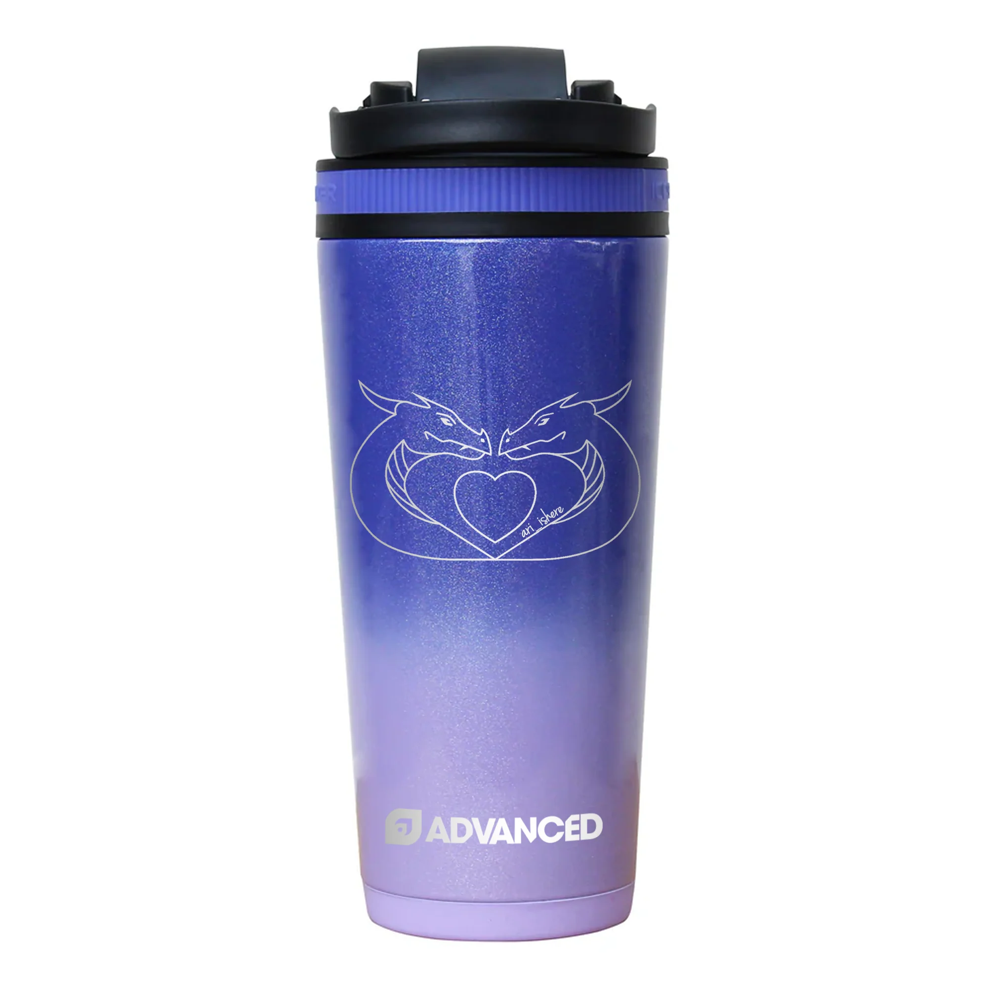 Ariishere ADVANCED 26oz Ice Shaker - Lilac Dreaming - Image 2