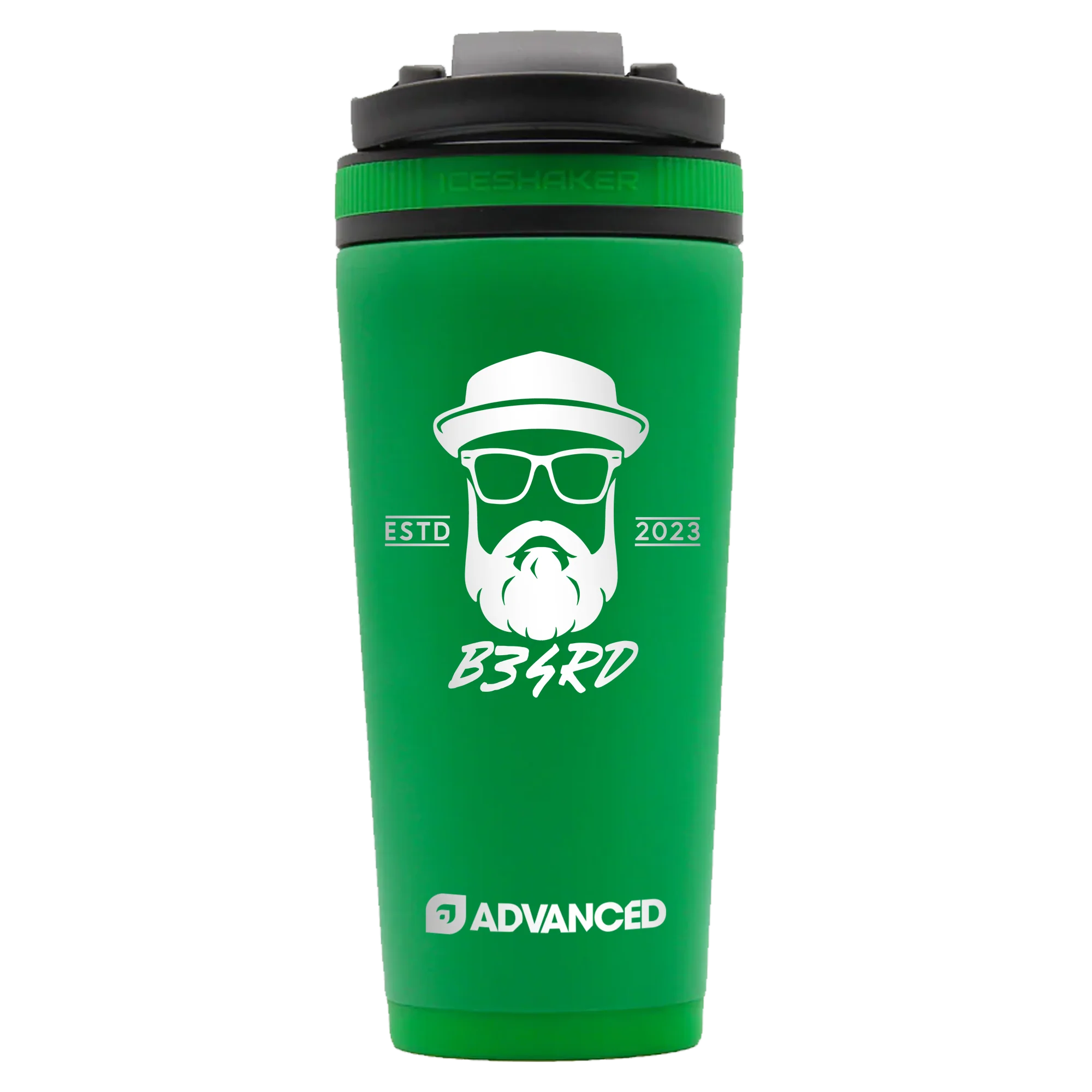 B34RD ADVANCED 26oz Ice Shaker - Dragon Green