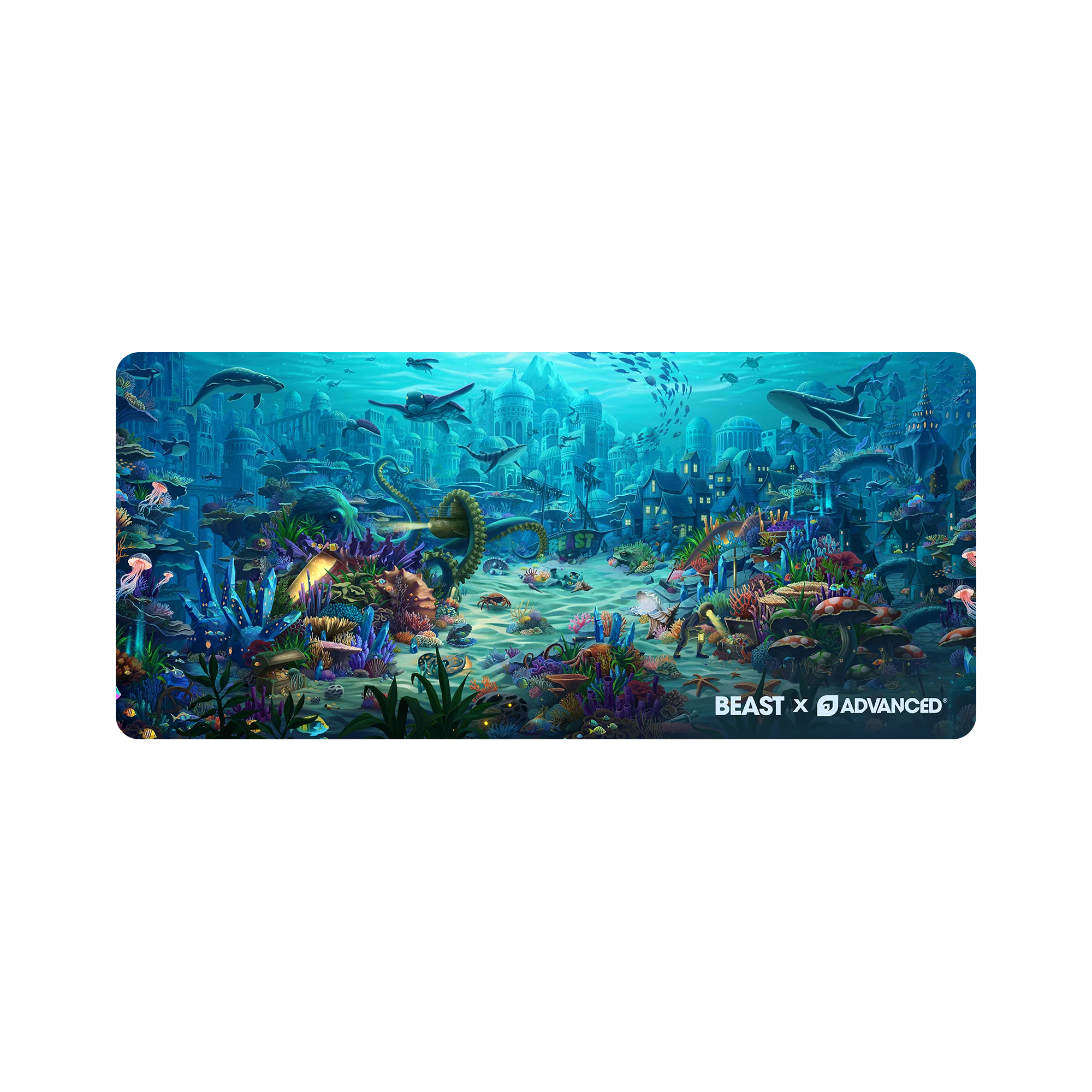 Beast's Deep Sea Deskmat