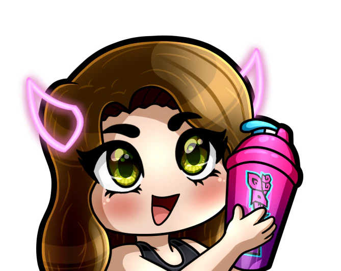 BlueDahlia Sticker