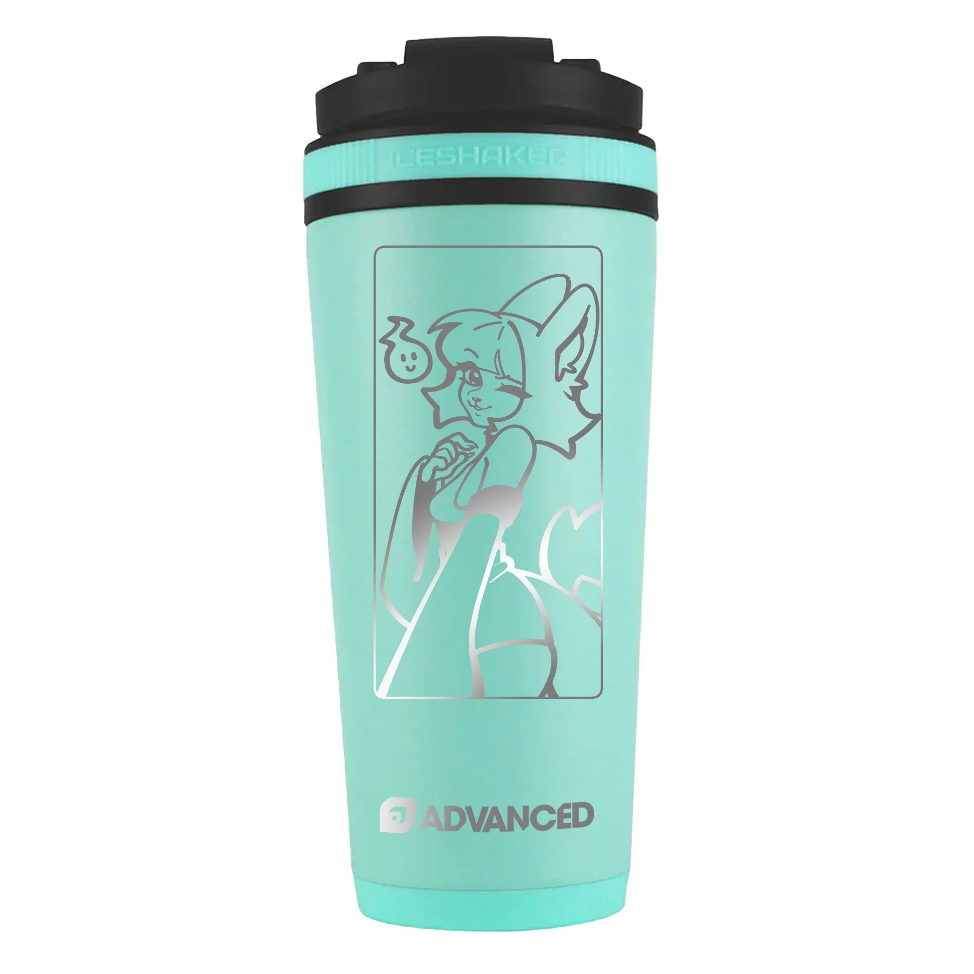 Clamlynn X ADVANCED Premium 26oz Ice Shaker - Mint - Image 2