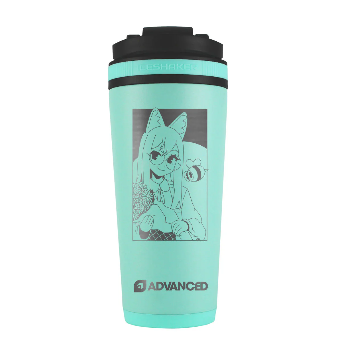 Clover Custom 26oz Ice Shaker - Mint - Image 2