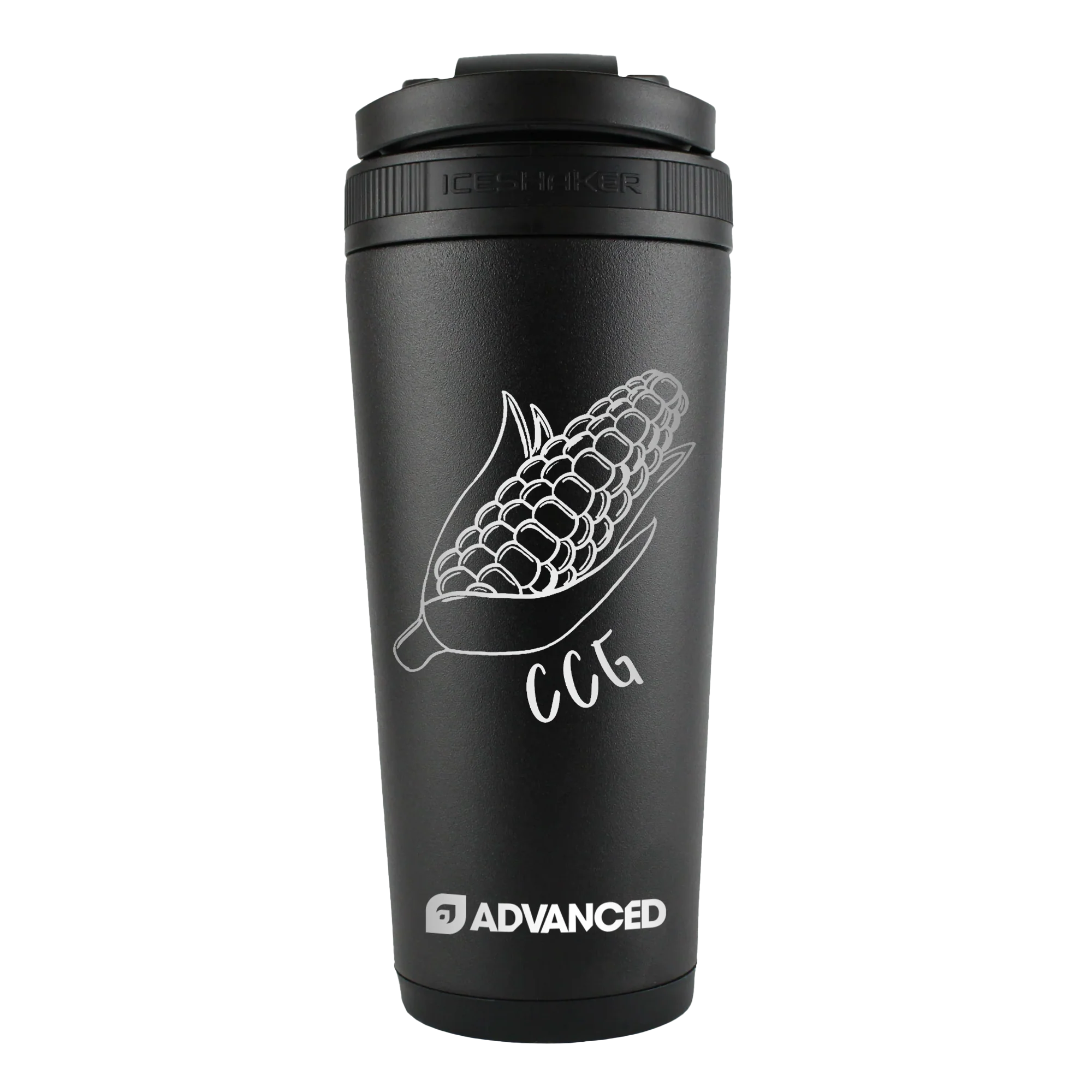 Corncobgirl Custom 26oz Ice Shaker - Black - Image 2