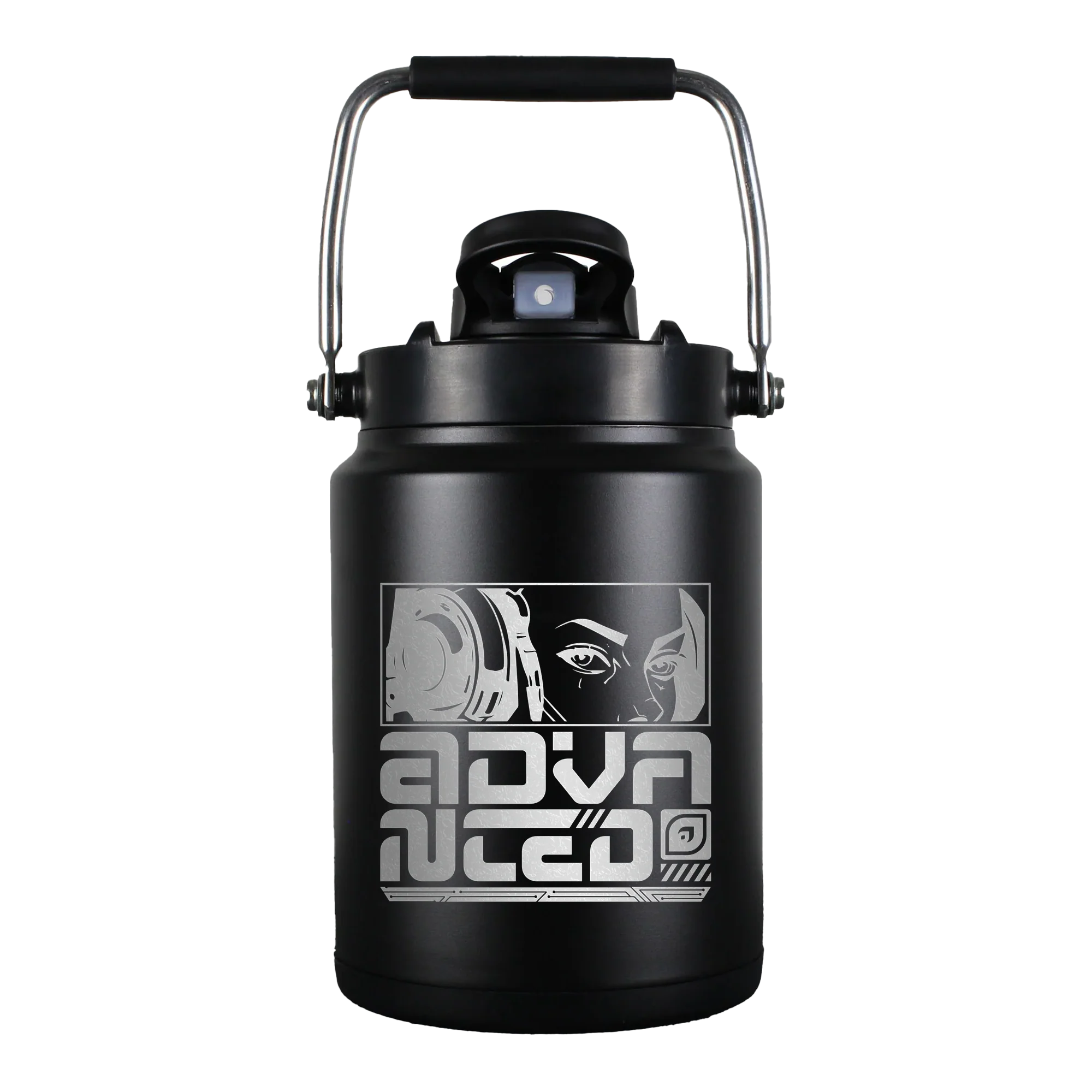 Cybertronic V2 Custom Half Gallon Jug - Black