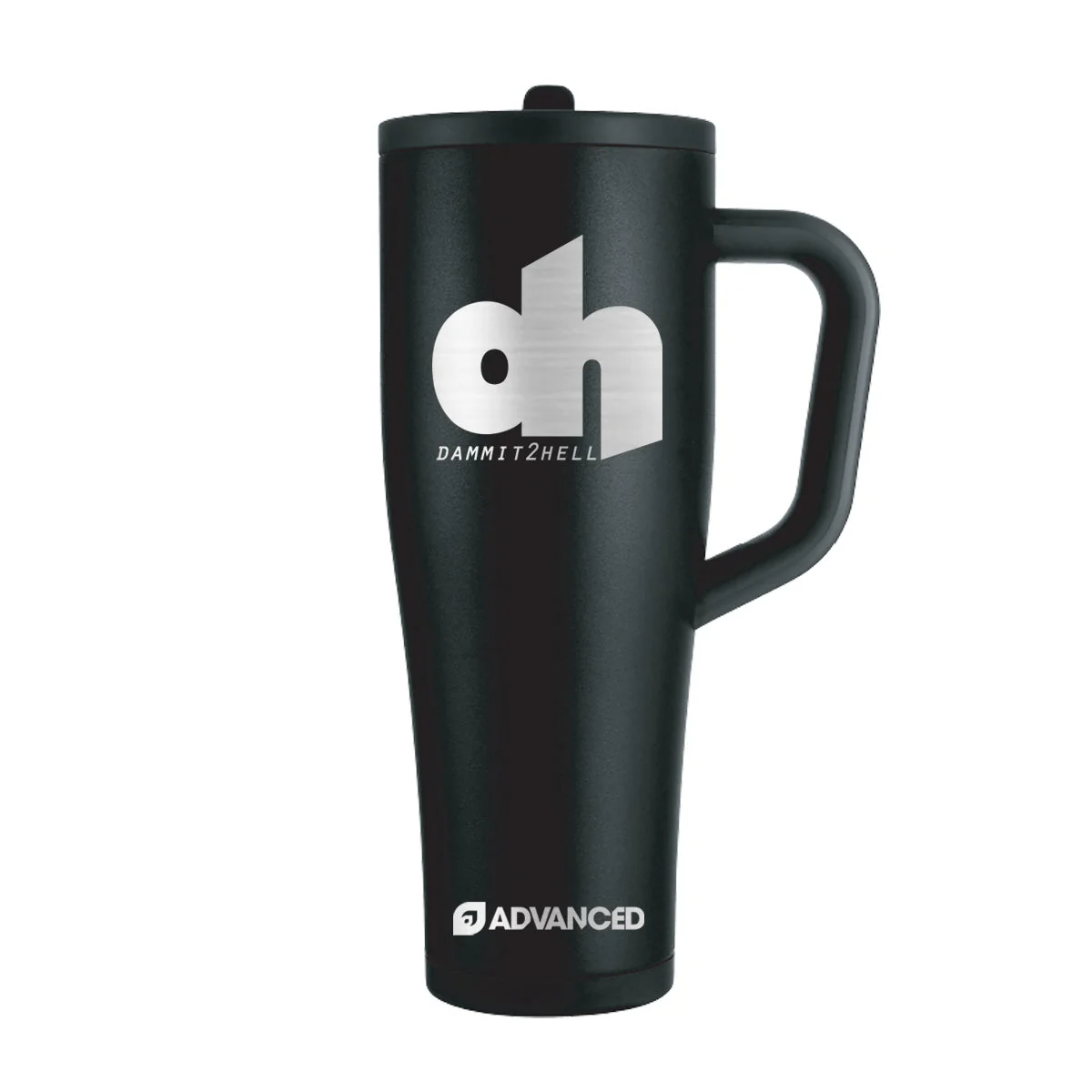 Dammit2hell V2 Custom 40oz Legend Series Ice Shaker - Black
