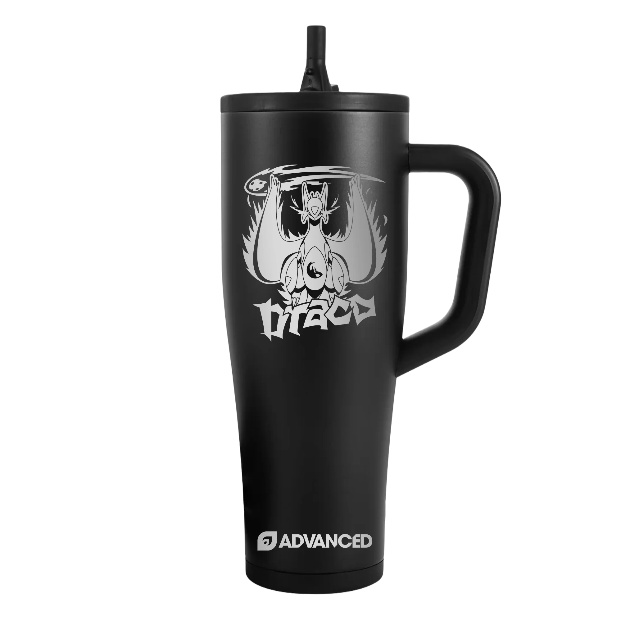 Draco 40oz - Custom 40oz Legend Series Ice Shaker - Black