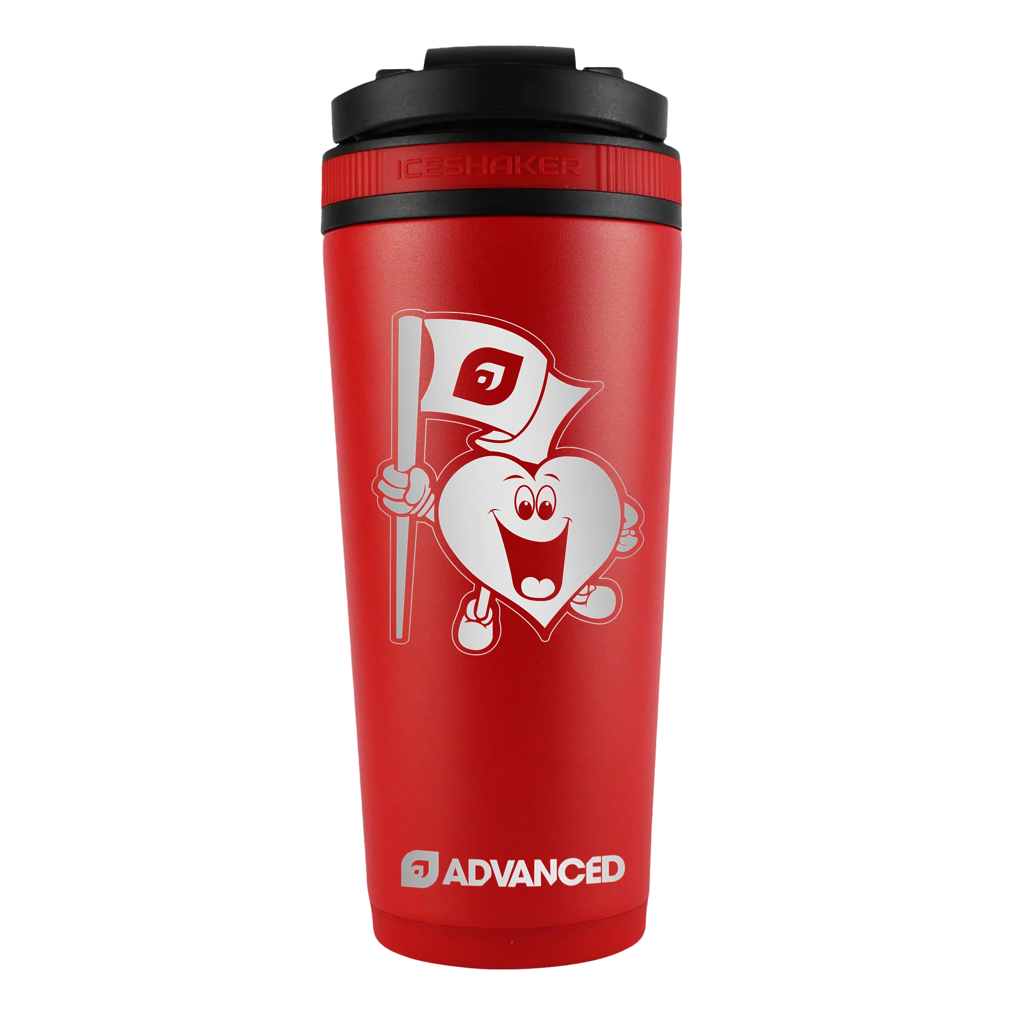Evan Braddock 26oz ADVANCED Ice Shaker - Red