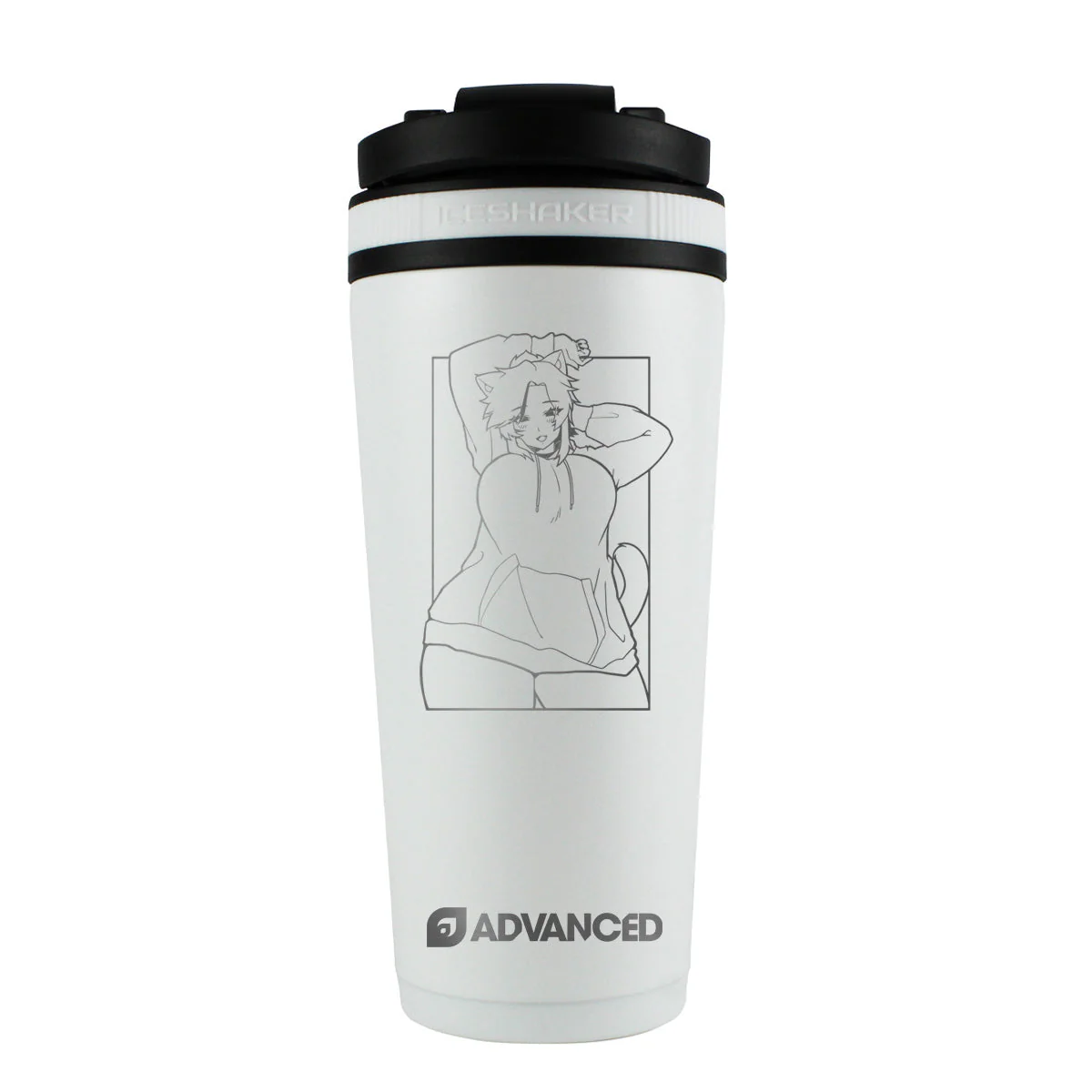 Fangz Original Custom 26oz Ice Shaker - White