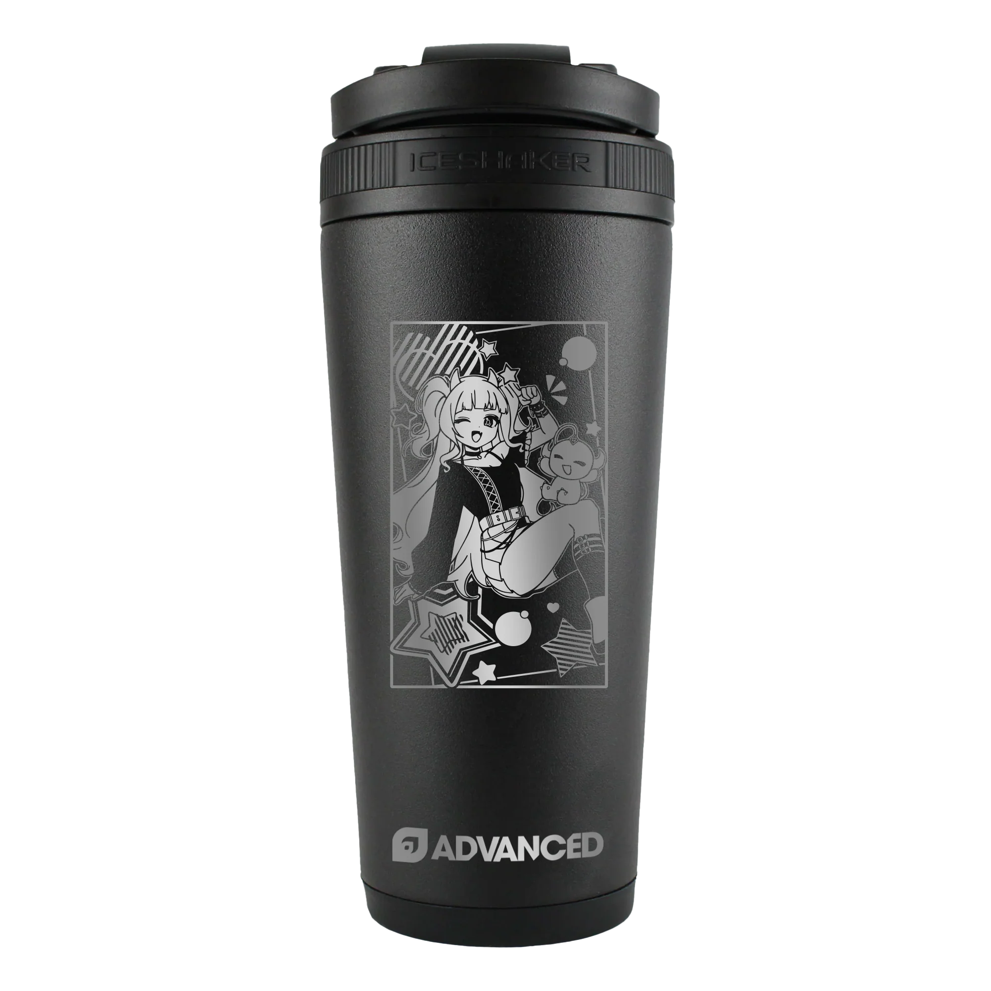 Fusushi V2 Custom 26oz Ice Shaker - Black