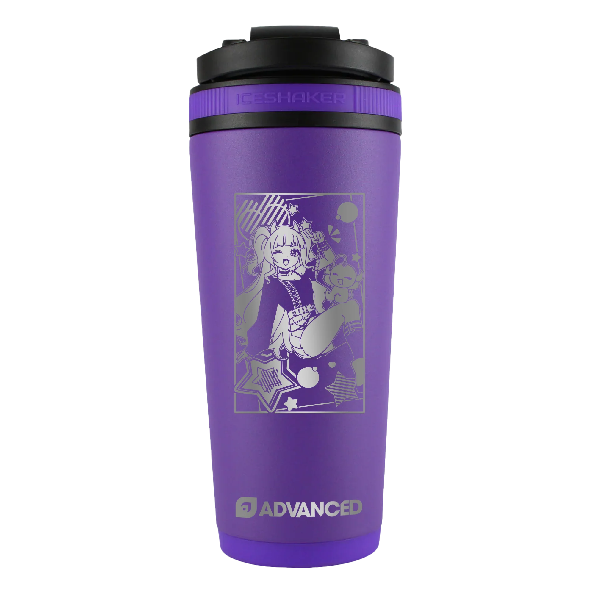 Fusushi V2 Custom 26oz Ice Shaker - Purple