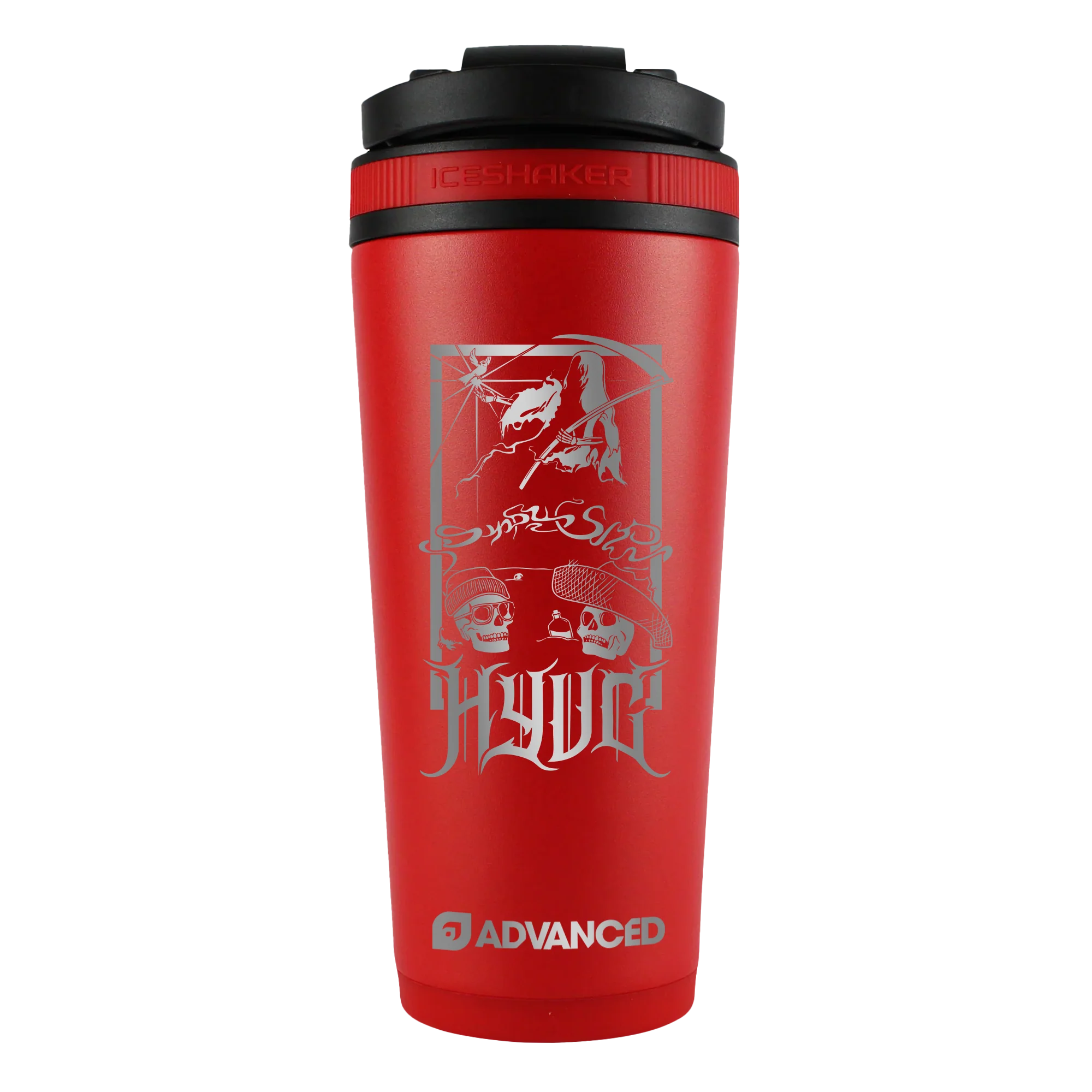 HeyYouVideoGame Custom 26oz Ice Shaker - Red