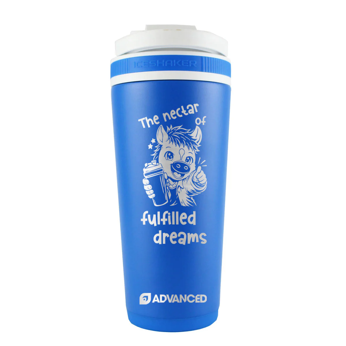 Hoef Custom 26oz Ice Shaker - Royal Blue