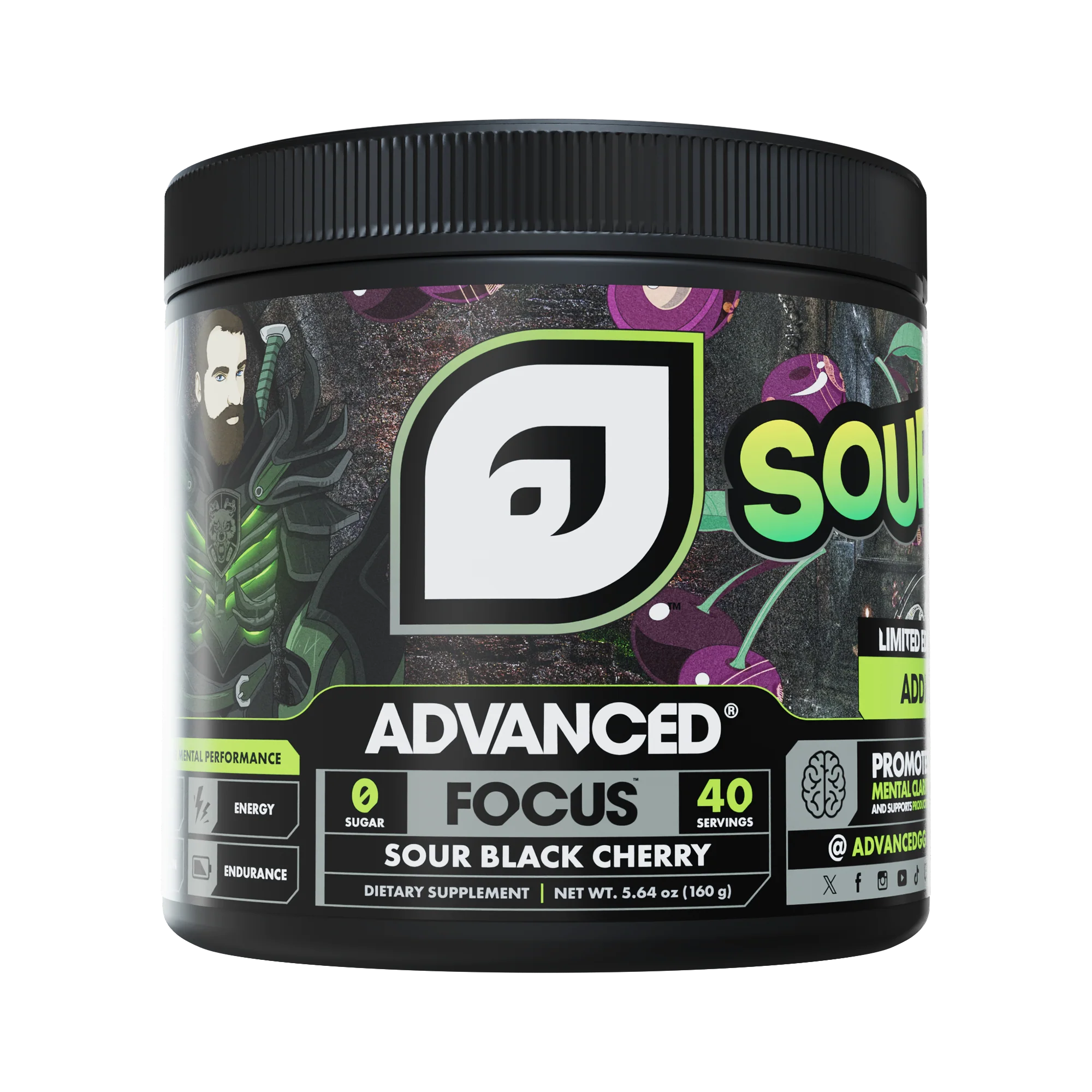 IronLord Addict Sour Black Cherry