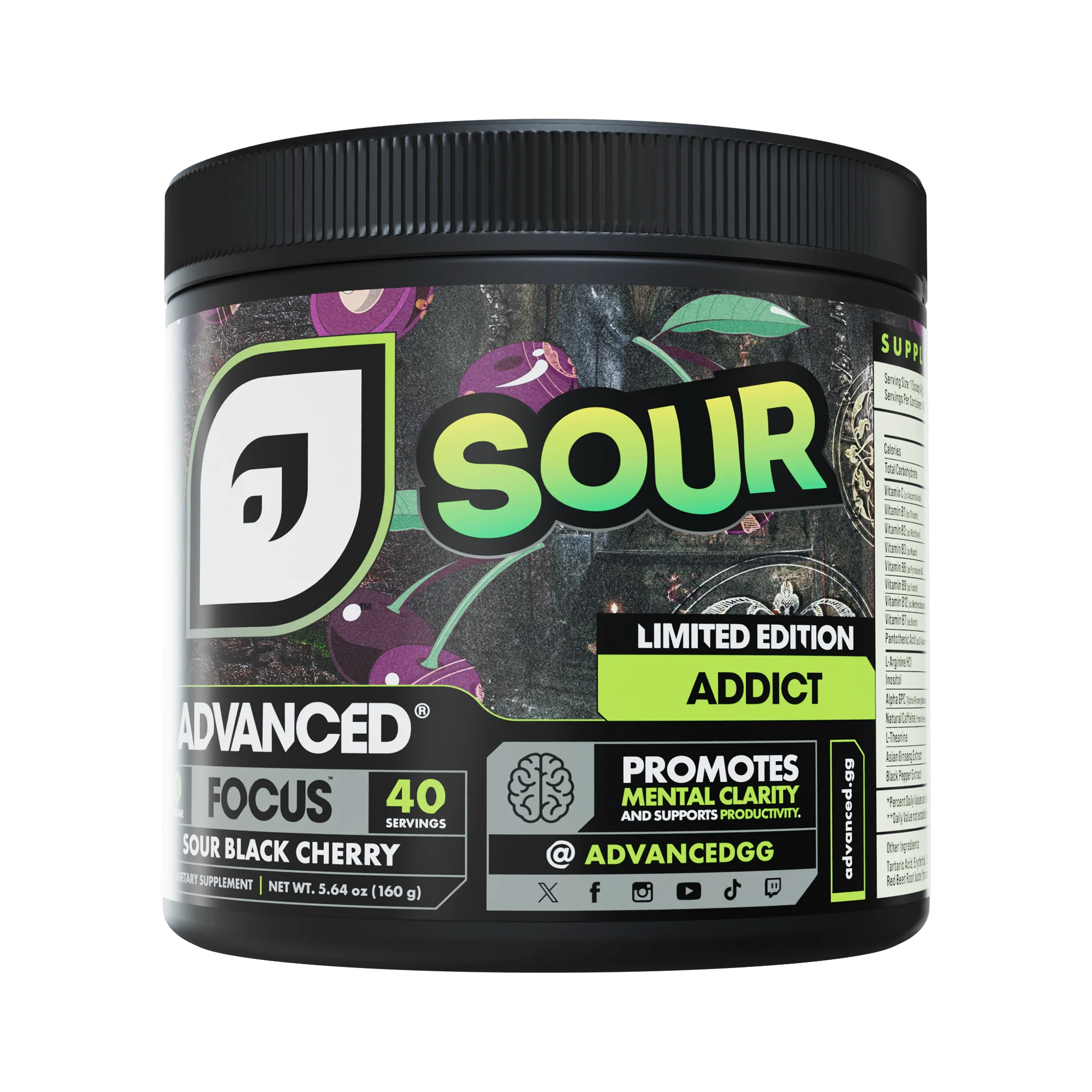 IronLord Addict Sour Black Cherry - Image 3