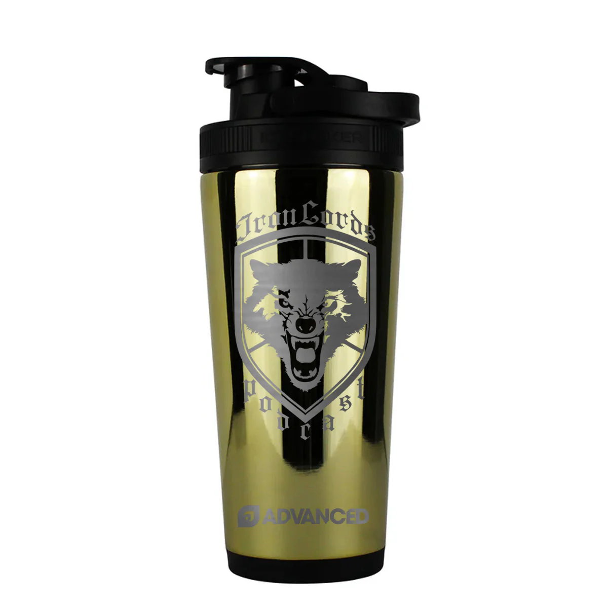 IronLords Custom 26oz Ice Shaker - Gold - Image 2