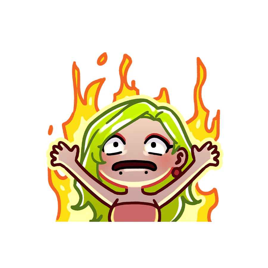 Jojo Chaos Sticker