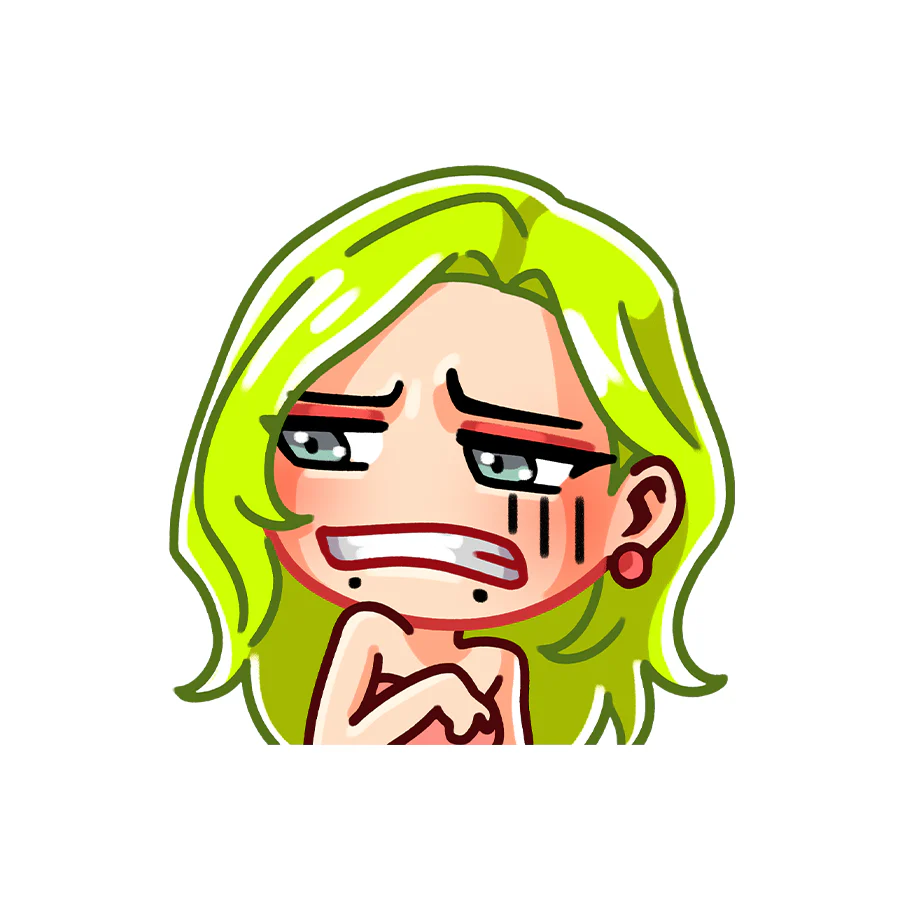 Jojo Cringe Sticker