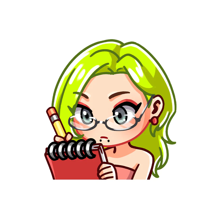 Jojo Noted Sticker