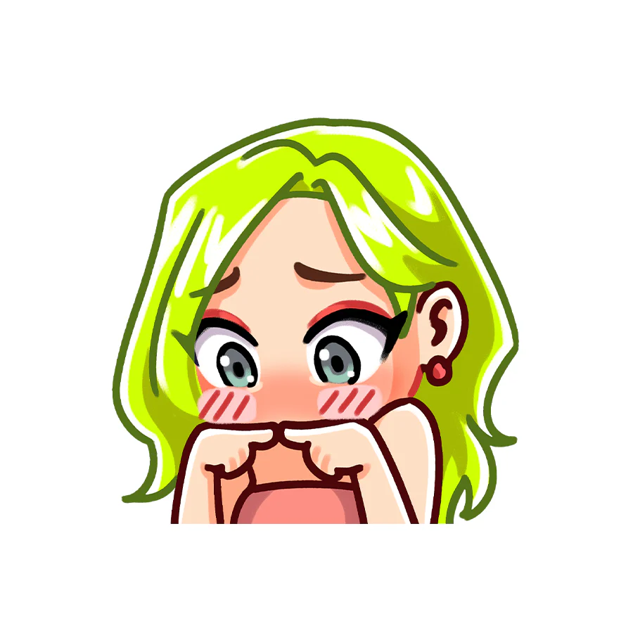 Jojo Shy Sticker