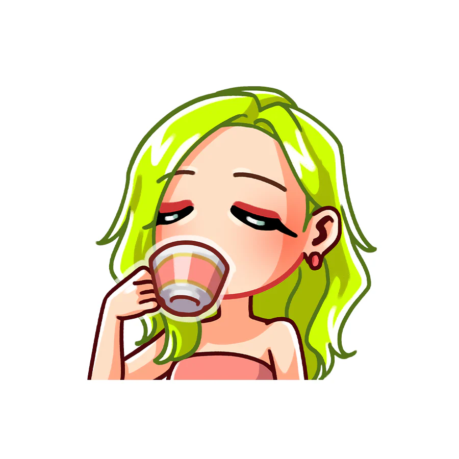 Jojo Tea Sticker