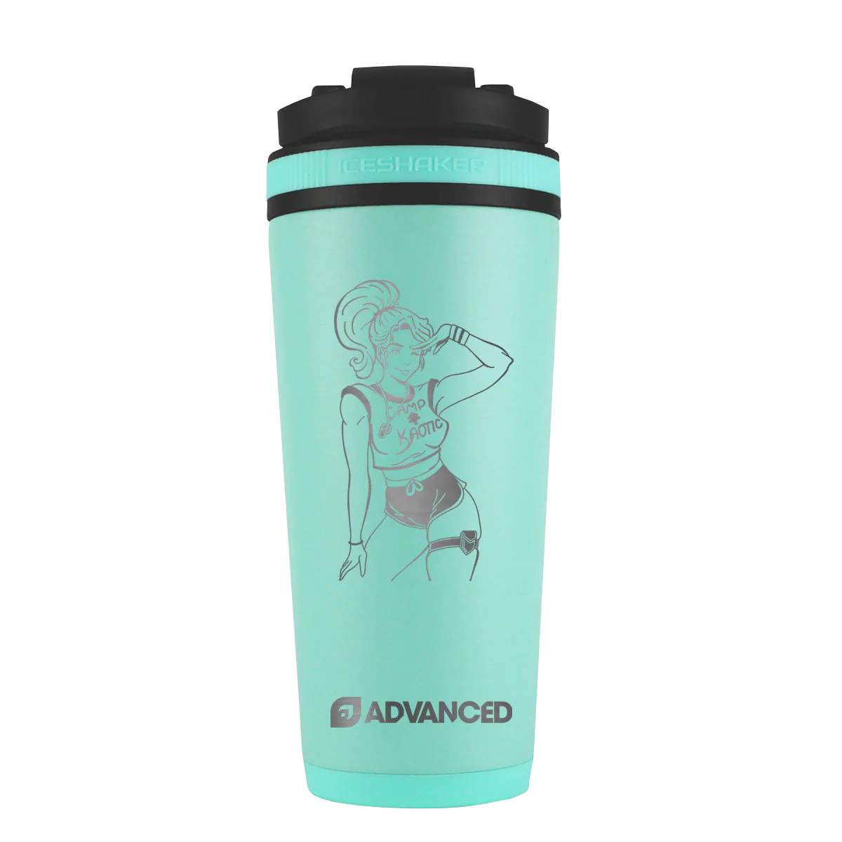 Kaoticleigh Custom 26oz Ice Shaker - Mint