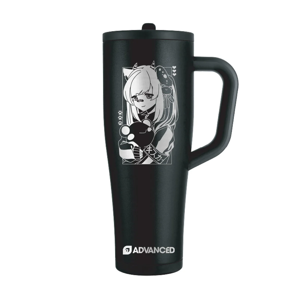 Kiskachan V2 Custom 40oz Legend Series Ice Shaker - Black