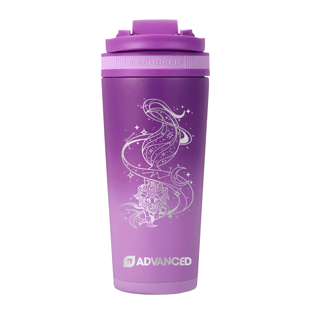 LindzVidz Custom 26oz Ice Shaker - Purple Color Rush