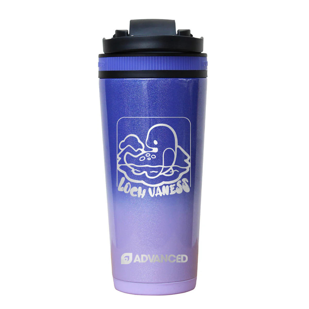 Lochvaness Custom 26oz Ice Shaker - Lilac Dreaming - Image 2