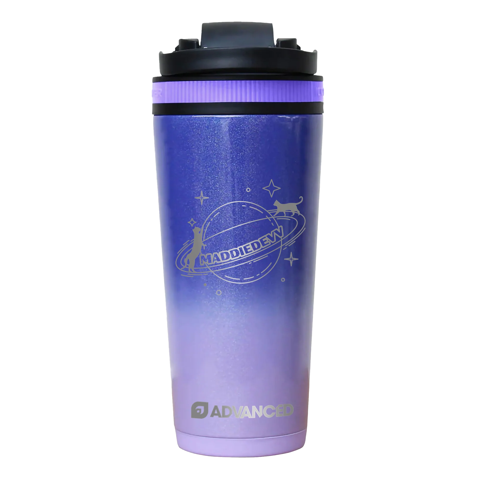 MaddieDev Custom 26oz Ice Shaker - Lilac Dreaming