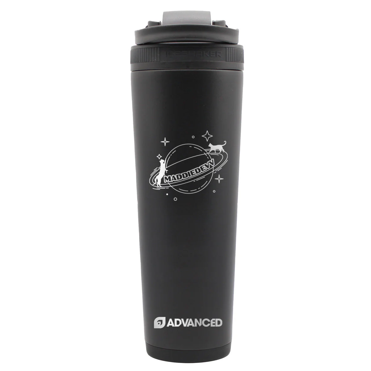 MaddieDev Custom 32oz Ice Shaker - Black
