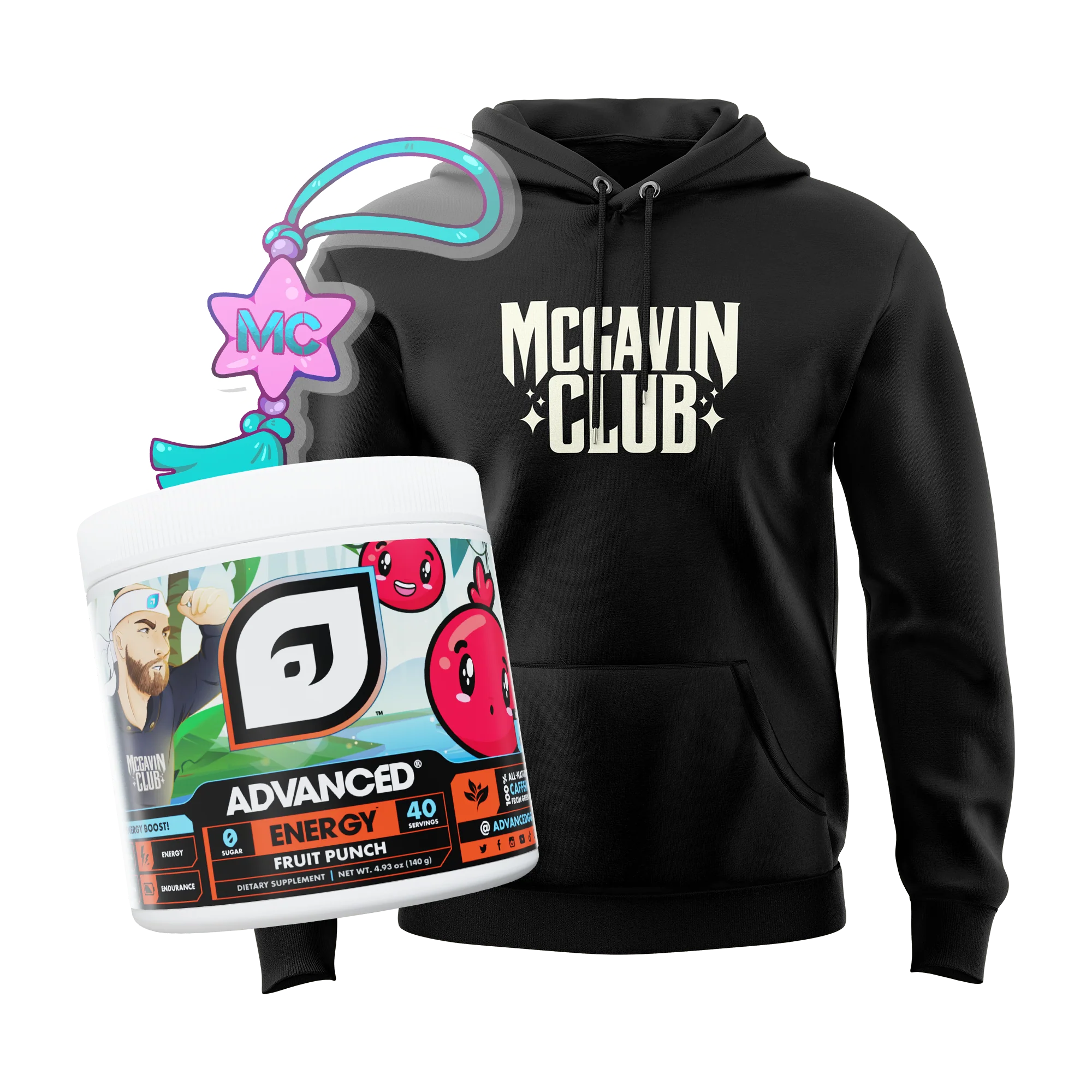 McGavin Club Black Bundle - FREE CHARM