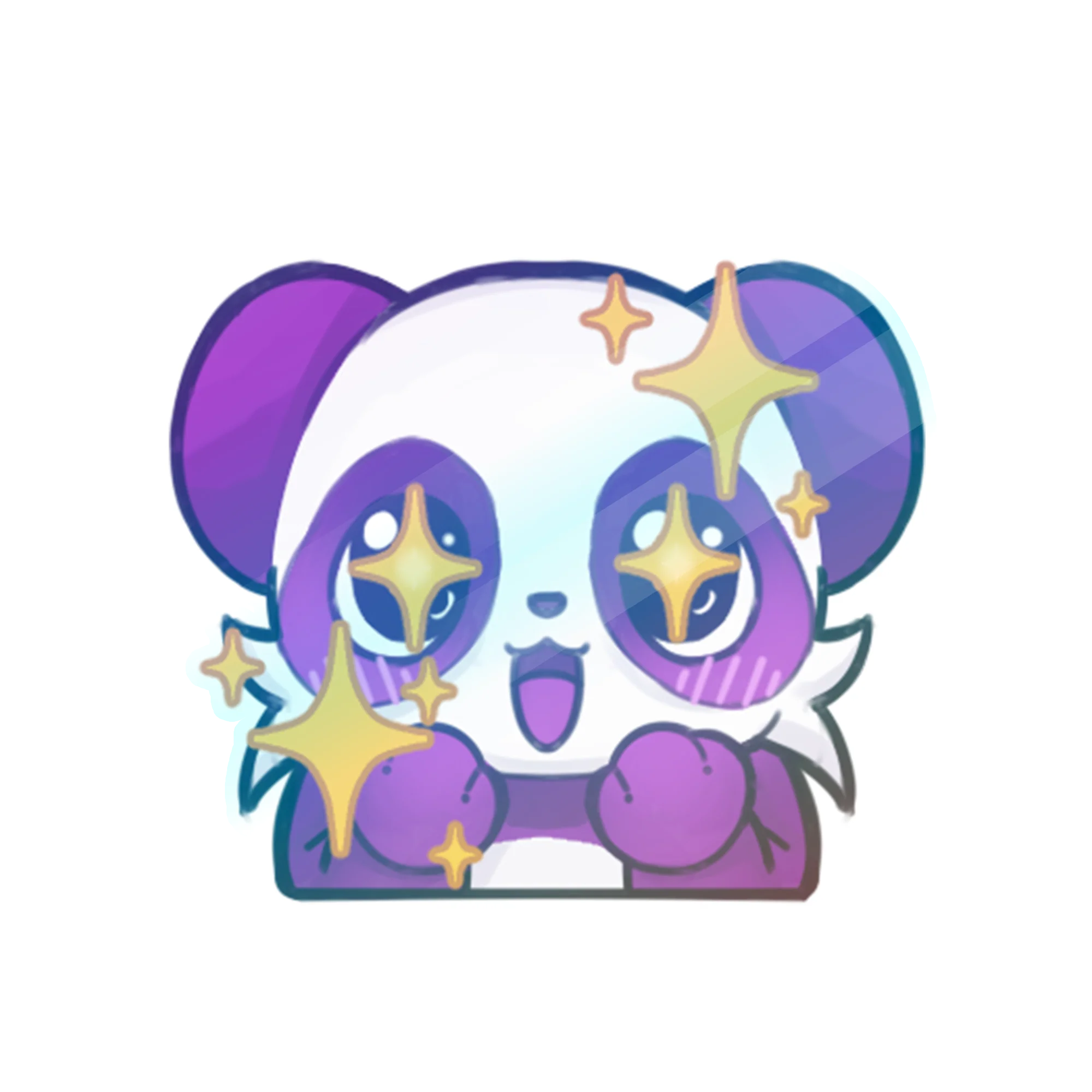 Melmie Panda Sticker