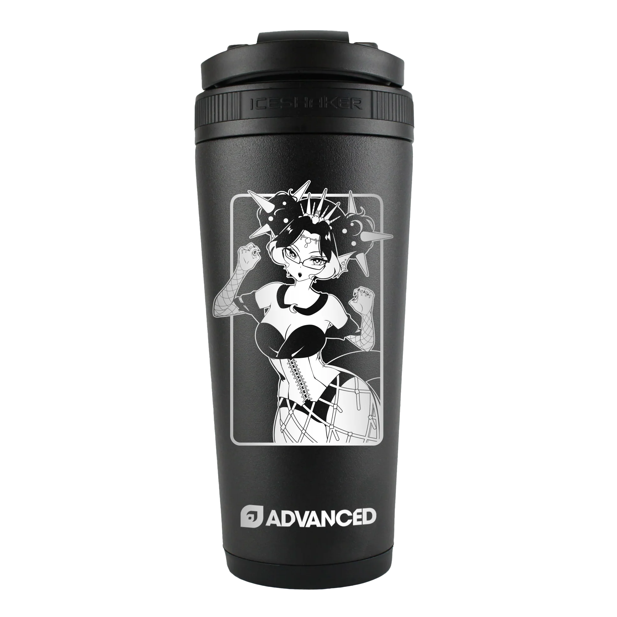 Meramizu Custom 26oz Ice Shaker - Black