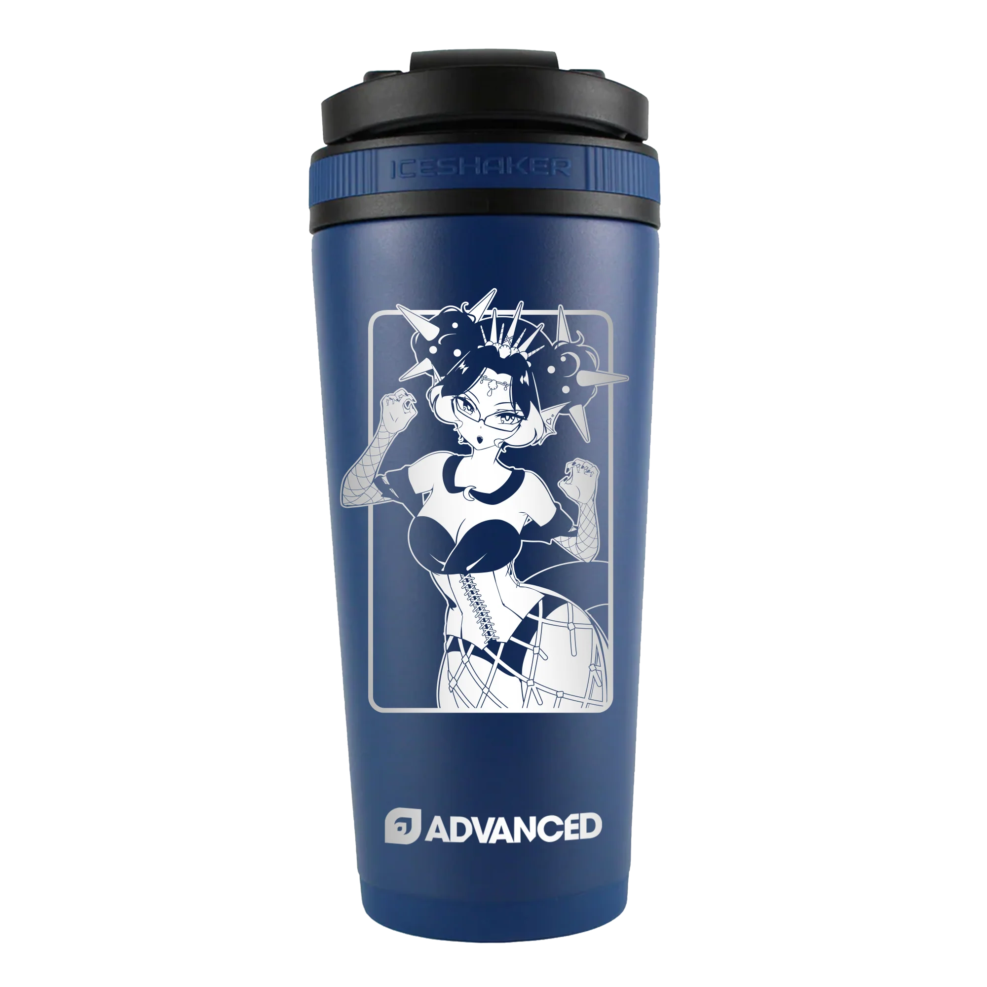 Meramizu Custom 26oz Ice Shaker - Navy - Image 2