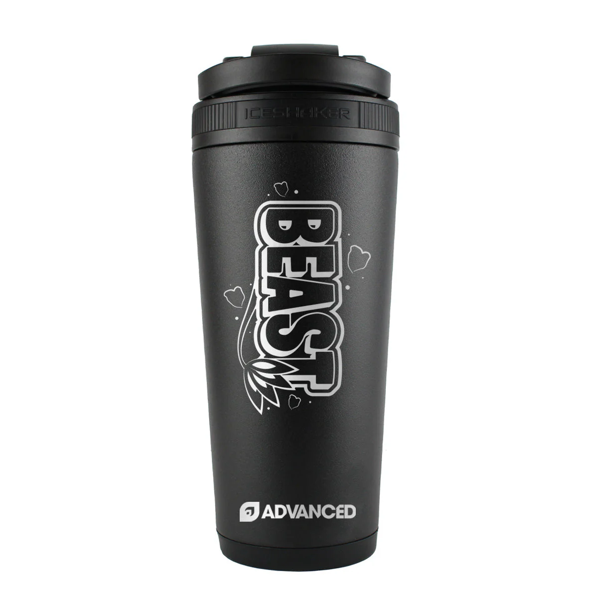 Beast's Custom 26oz Ice Shaker - Black