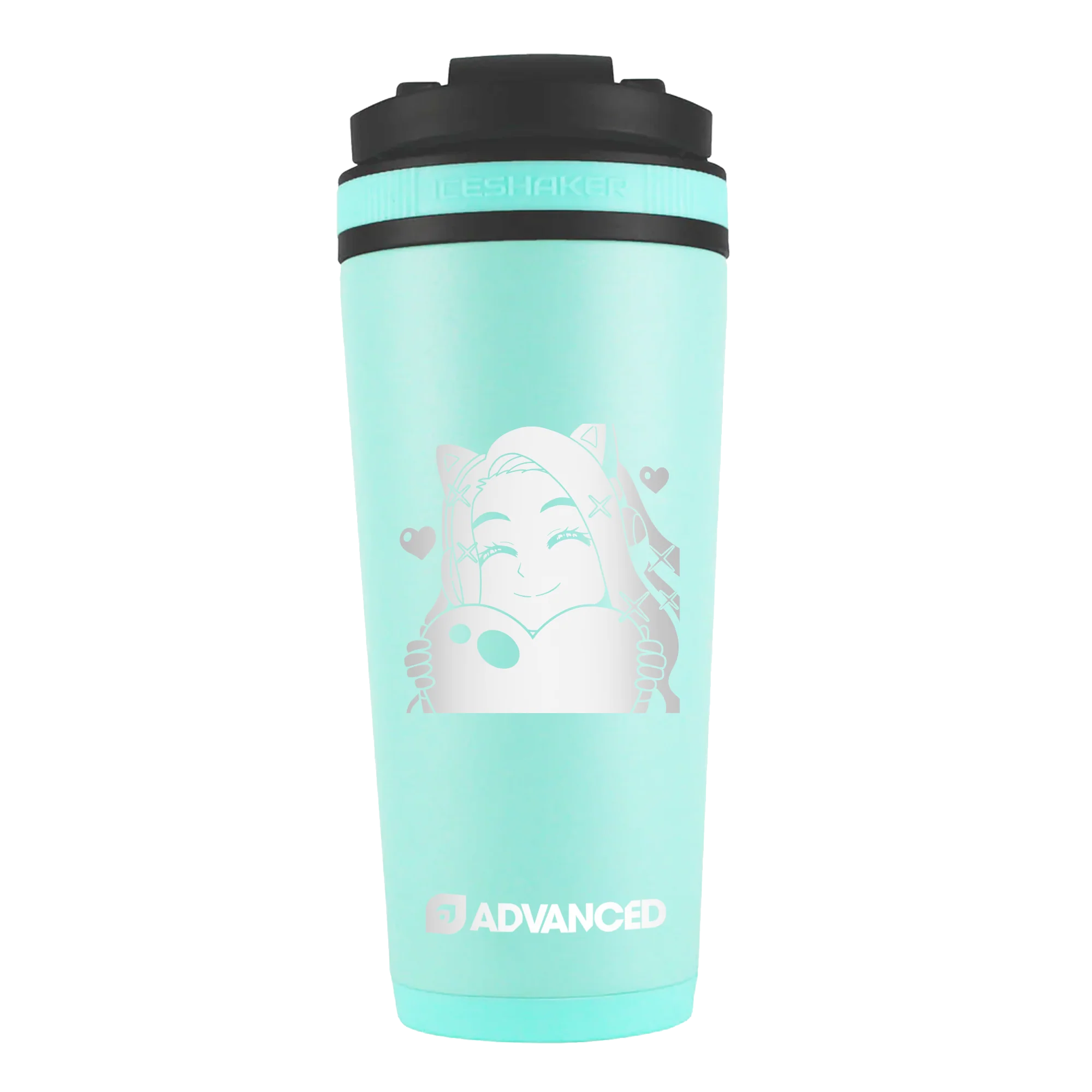 MochaMom Custom 26oz Ice Shaker - Mint