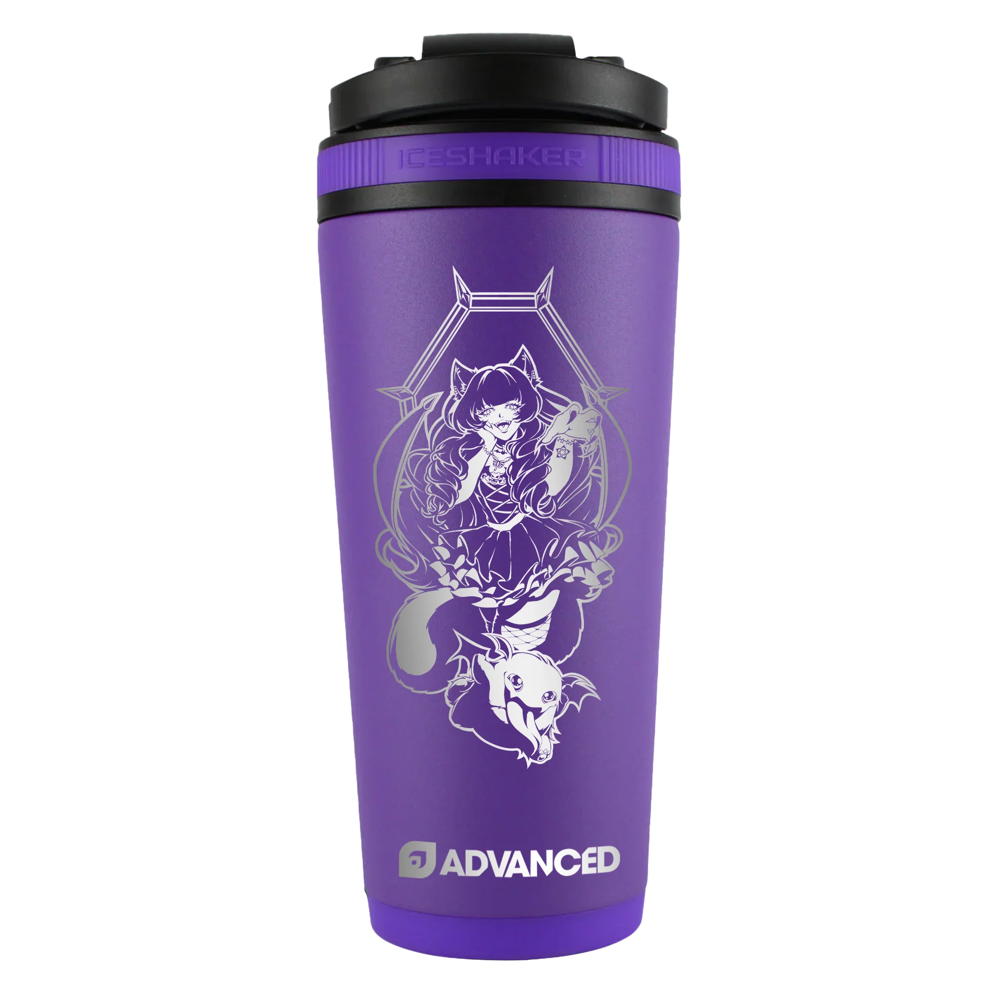 Moemarrow ADVANCED 26oz Ice Shaker - Purple