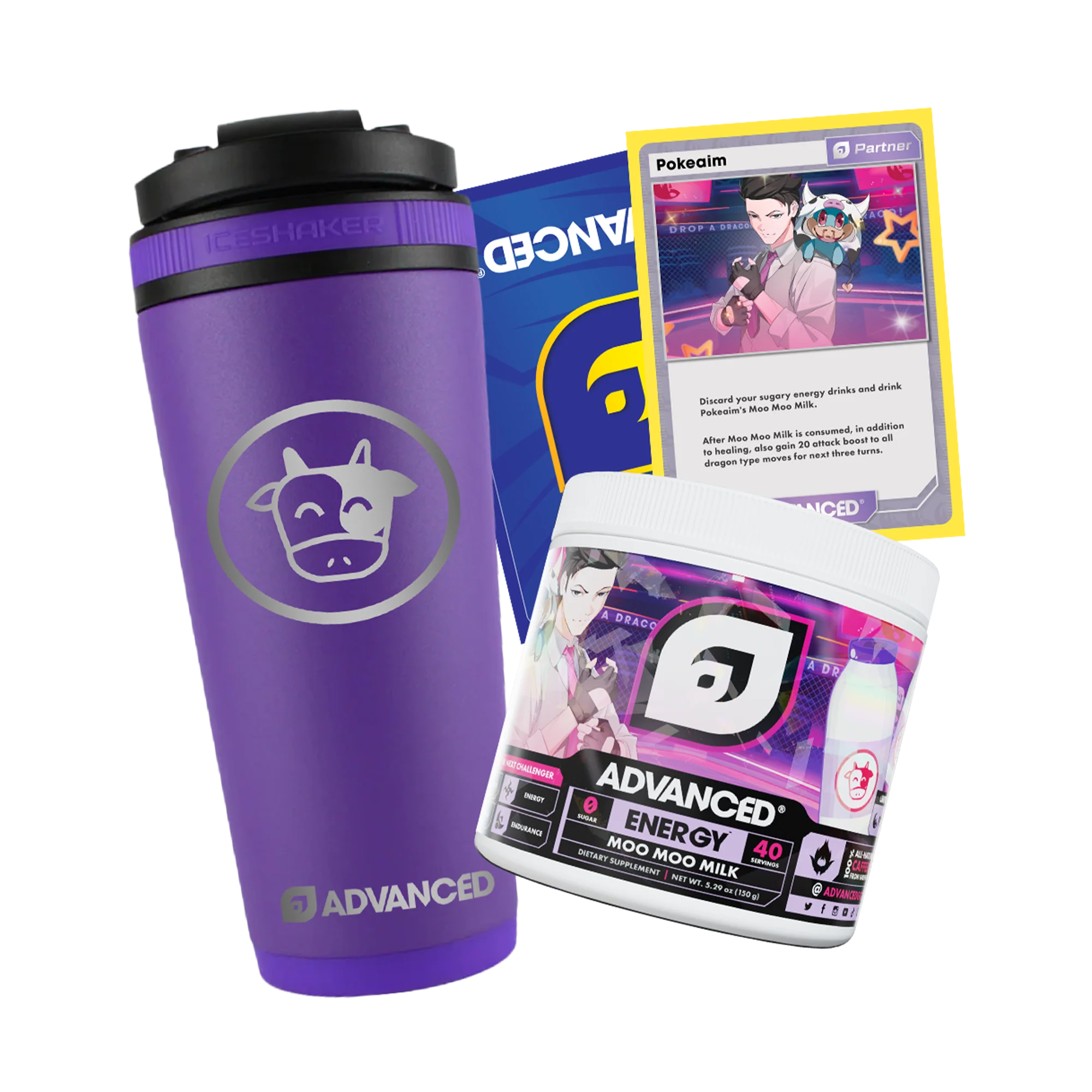 Pokeaim's Moo Moo Elite Bundle - Purple