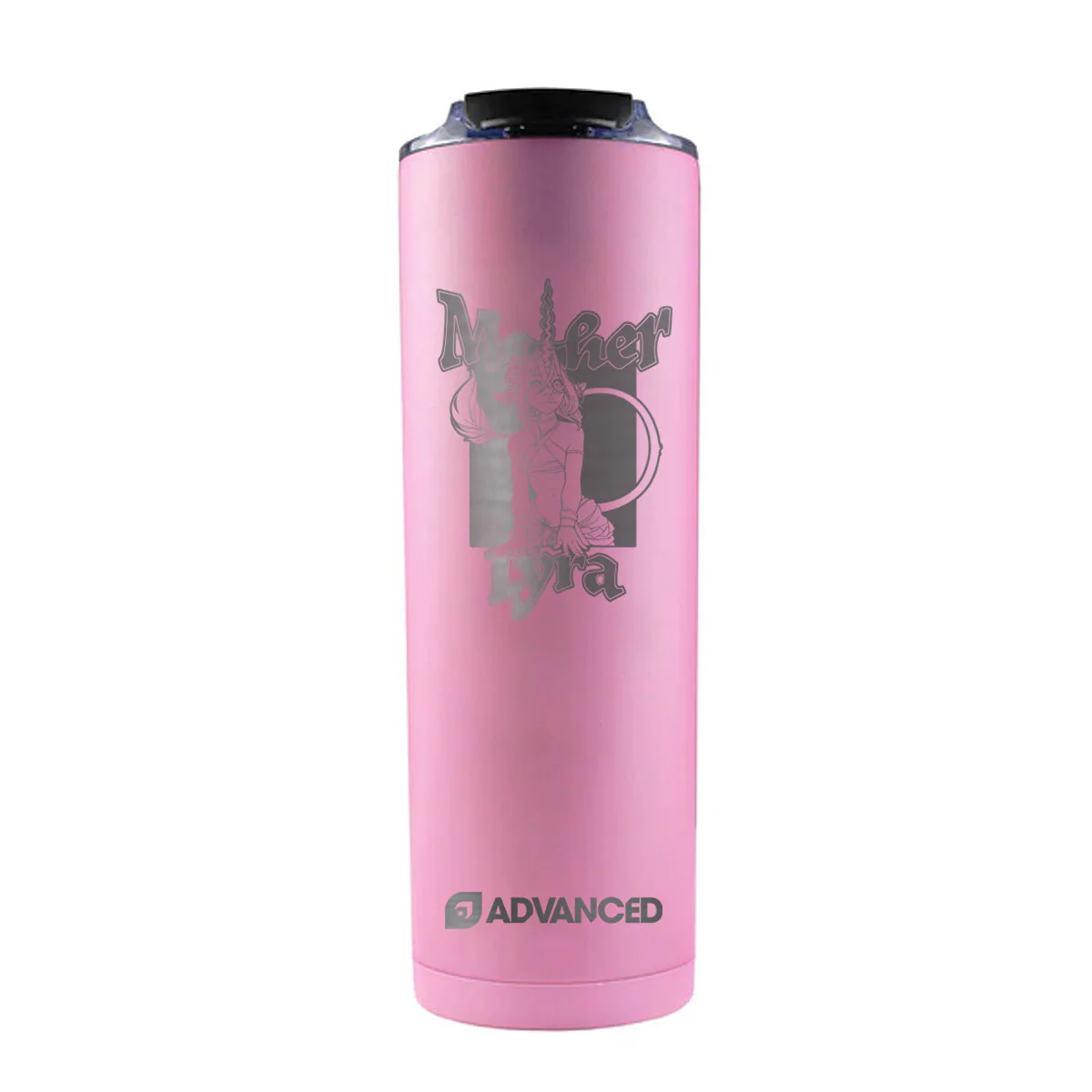 MotherLyra Custom 20oz Skinny Tumbler - Pink