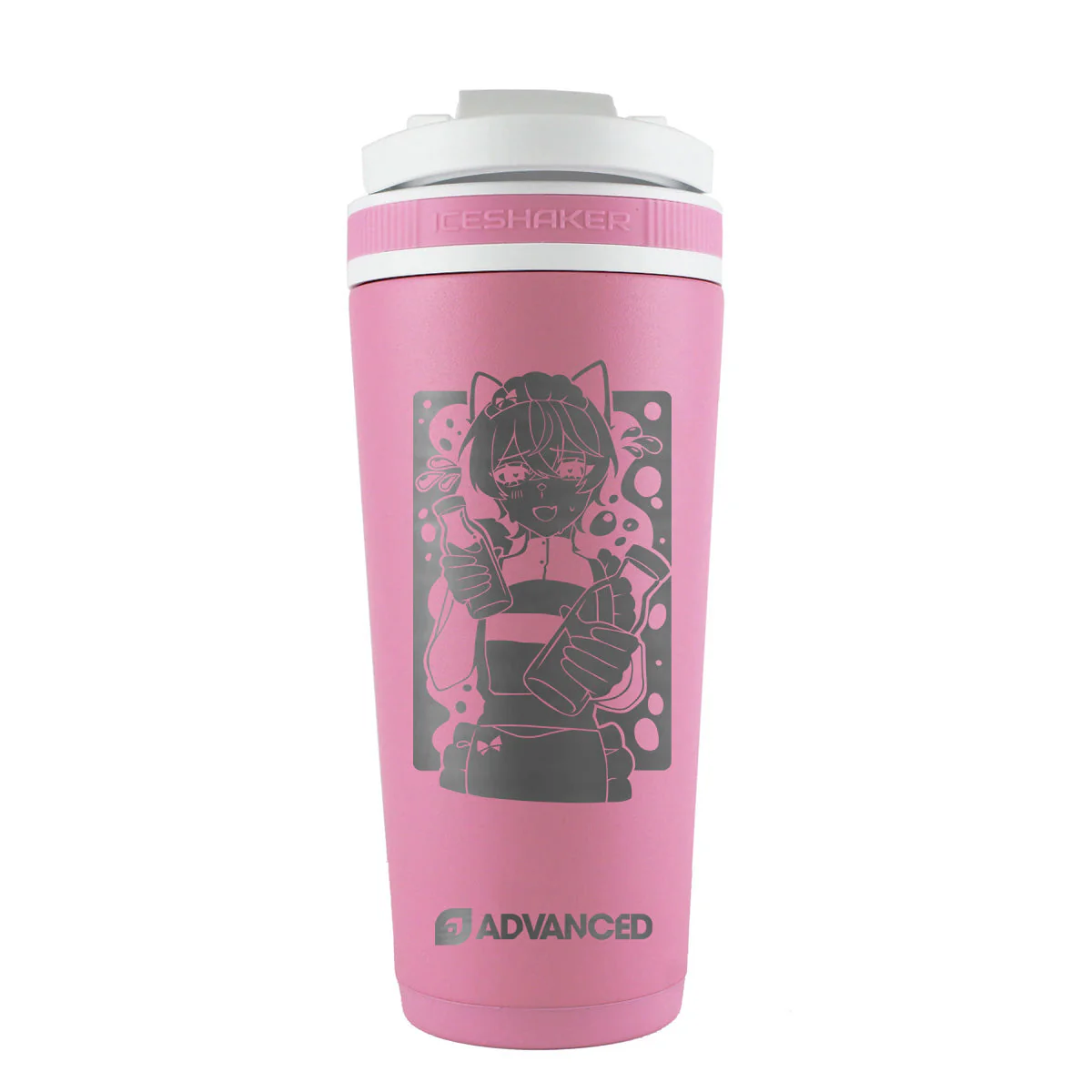 MaNameBin Custom 26oz Ice Shaker - Pink