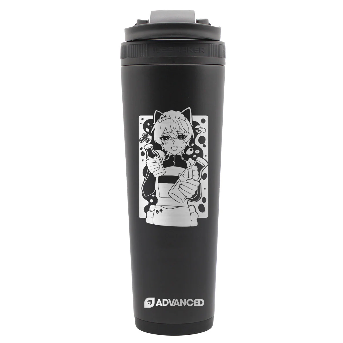 MaNameBin Custom 32oz Ice Shaker - Black