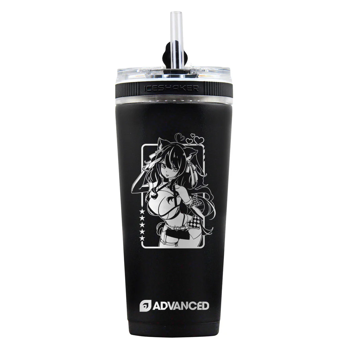 Nikkinami Custom 26oz Flex Bottle - Black