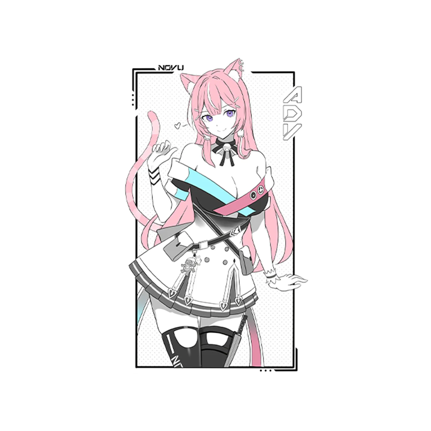 Novu Sticker Card