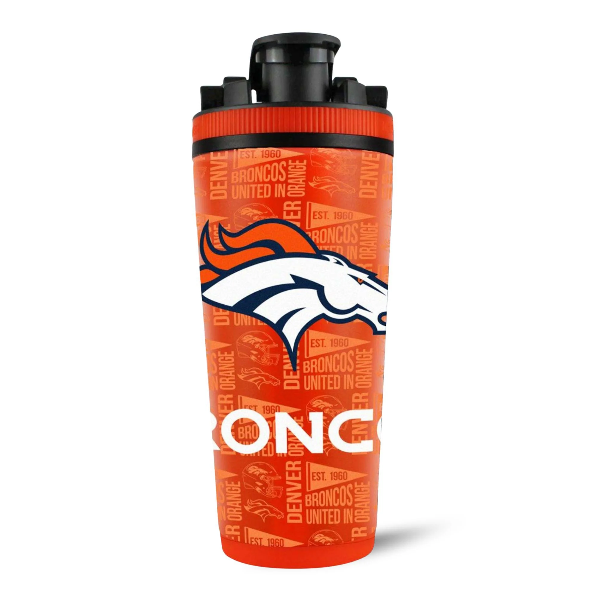 Officially Licensed Denver Broncos 4D Ice Shaker - Image 2