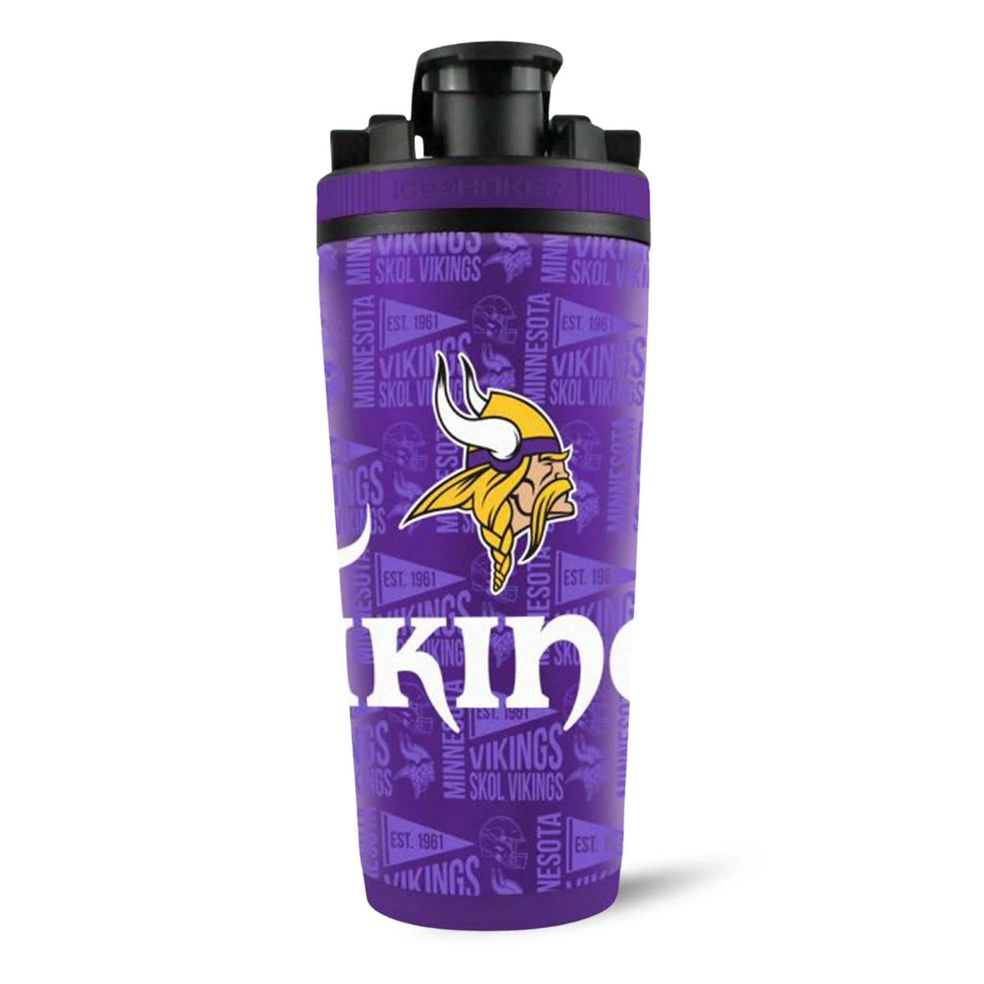 Officially Licensed Minnesota Vikings 4D Ice Shaker - Image 2