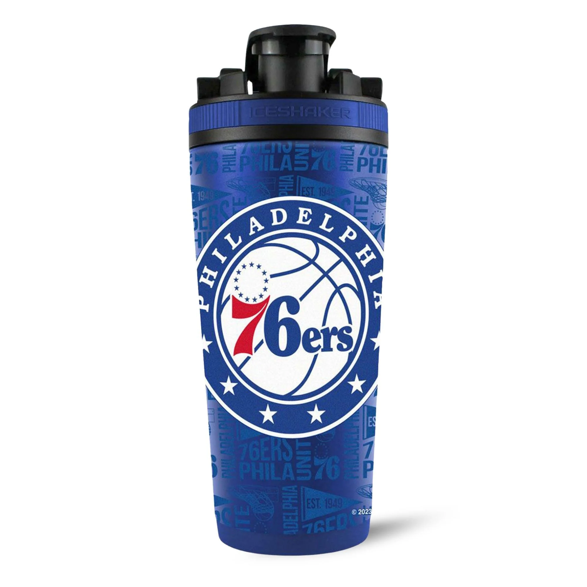Officially Licensed Philadelphia 76ers 4D Ice Shaker - Image 2