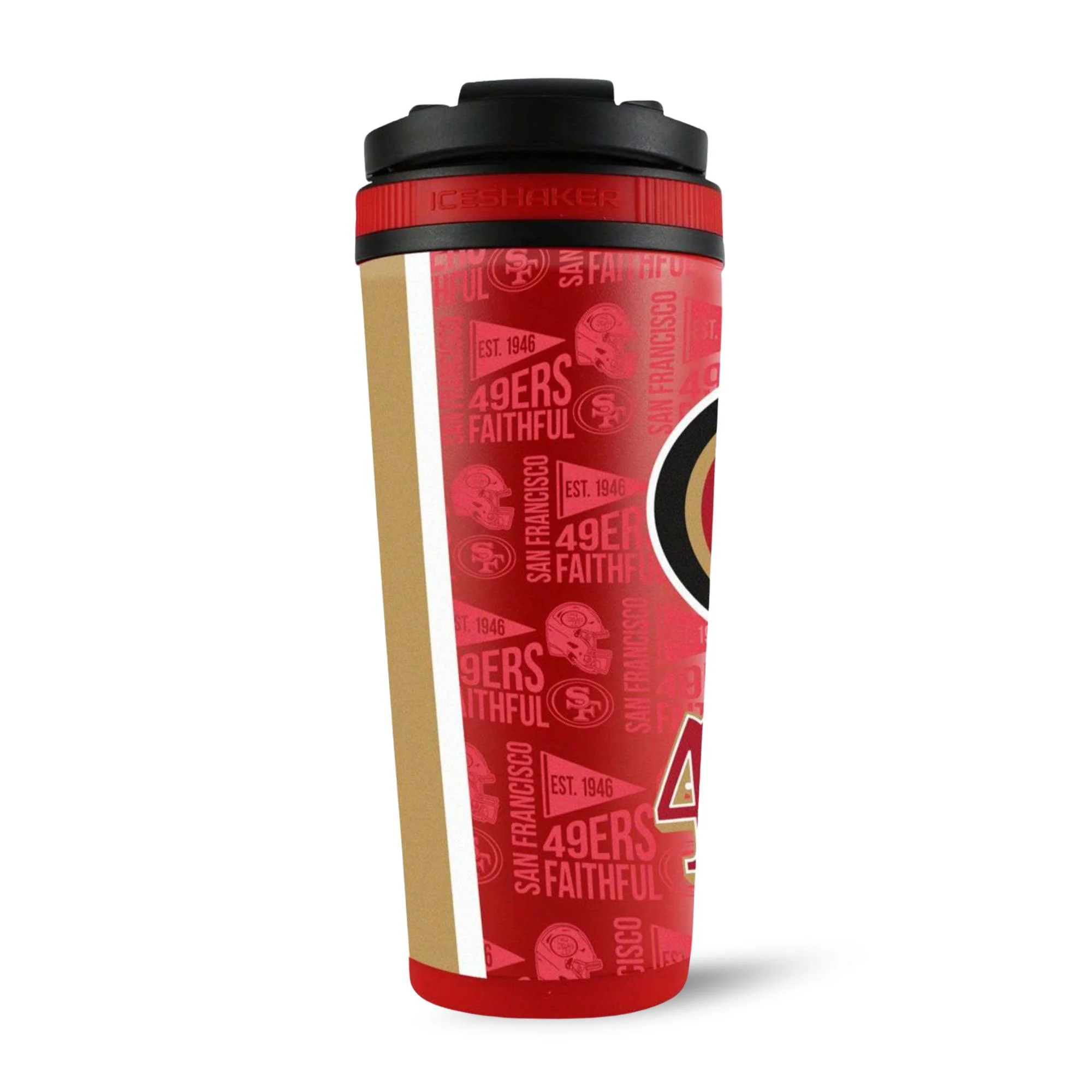 Officially Licensed San Francisco 49ers 4D Ice Shaker - Image 2
