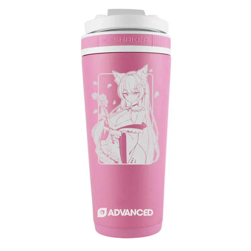 Ookamin's Custom 26oz Ice Shaker - Pink - Image 2