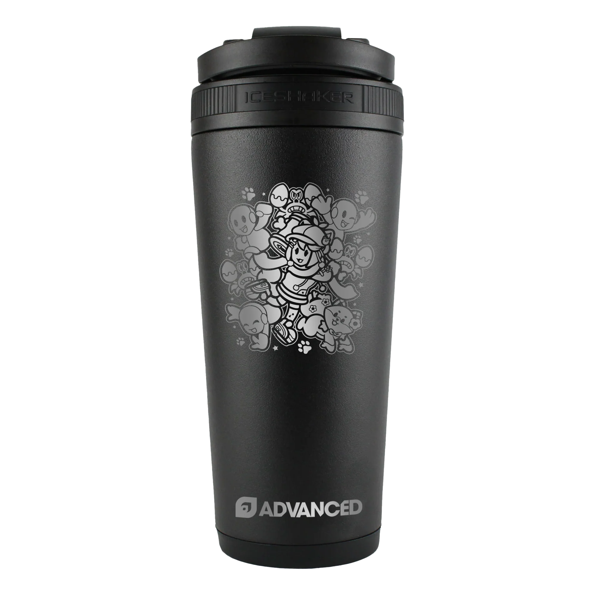 OrangeIsBorange Custom 26oz Ice Shaker - Black